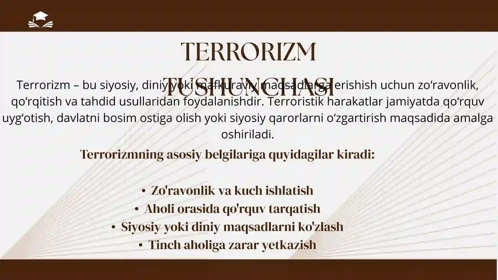 O'zbekistonnng terrorizmga qarshi tajribasi 2