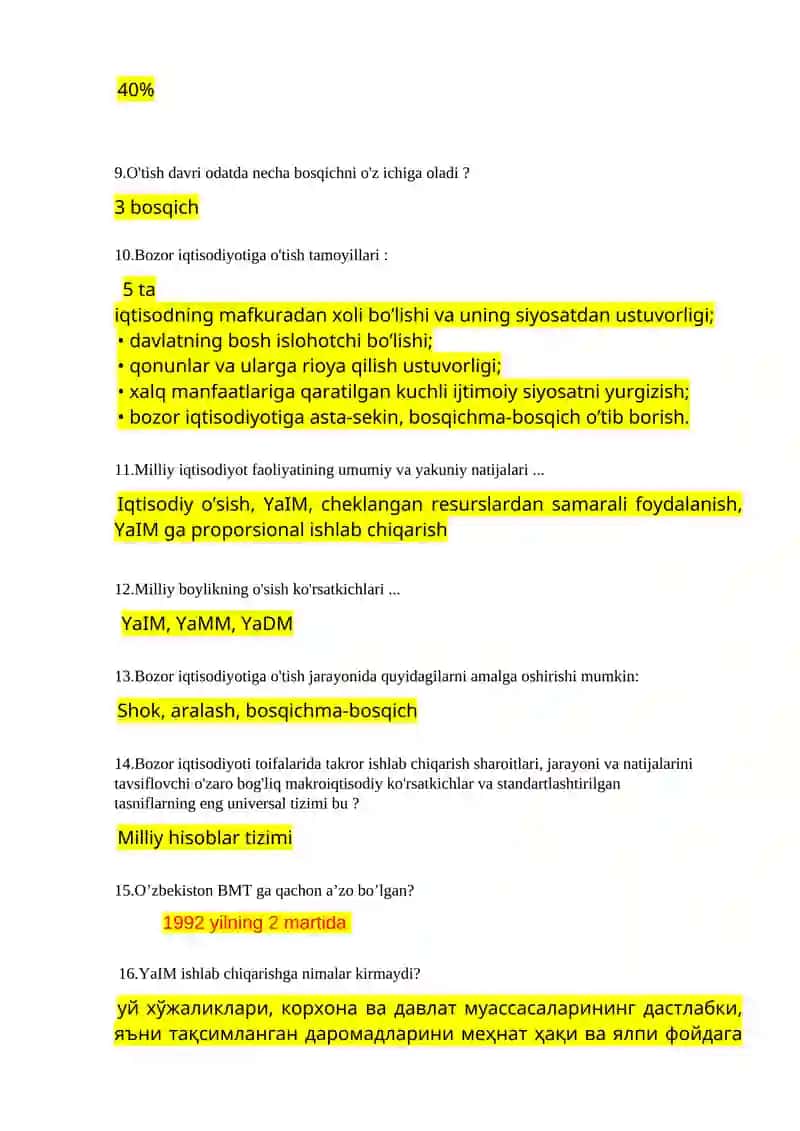 Milliy iqtisodiyot 2