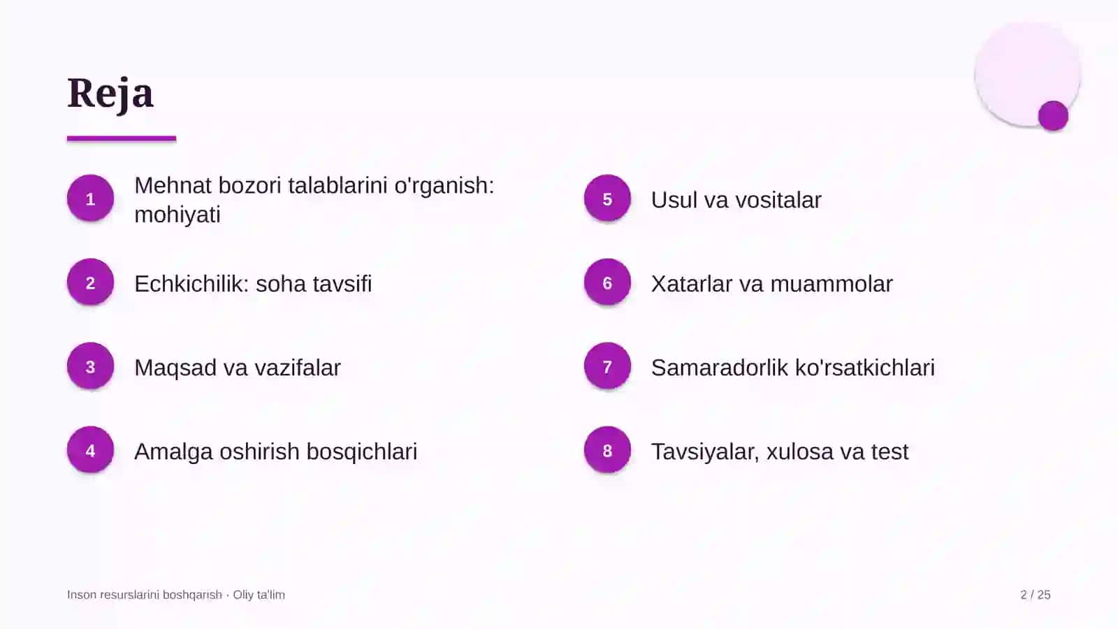 echkichilikda mehnat bozori talablarini o'rganish 3118 2