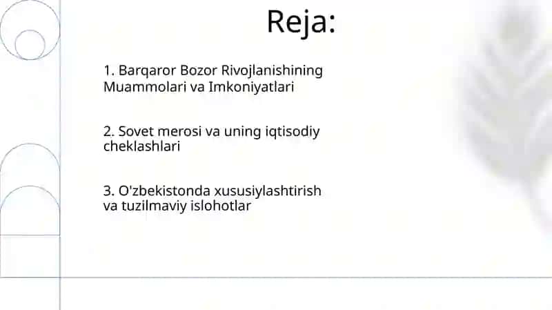 Oʻzbekistonning Sovet merosi 2
