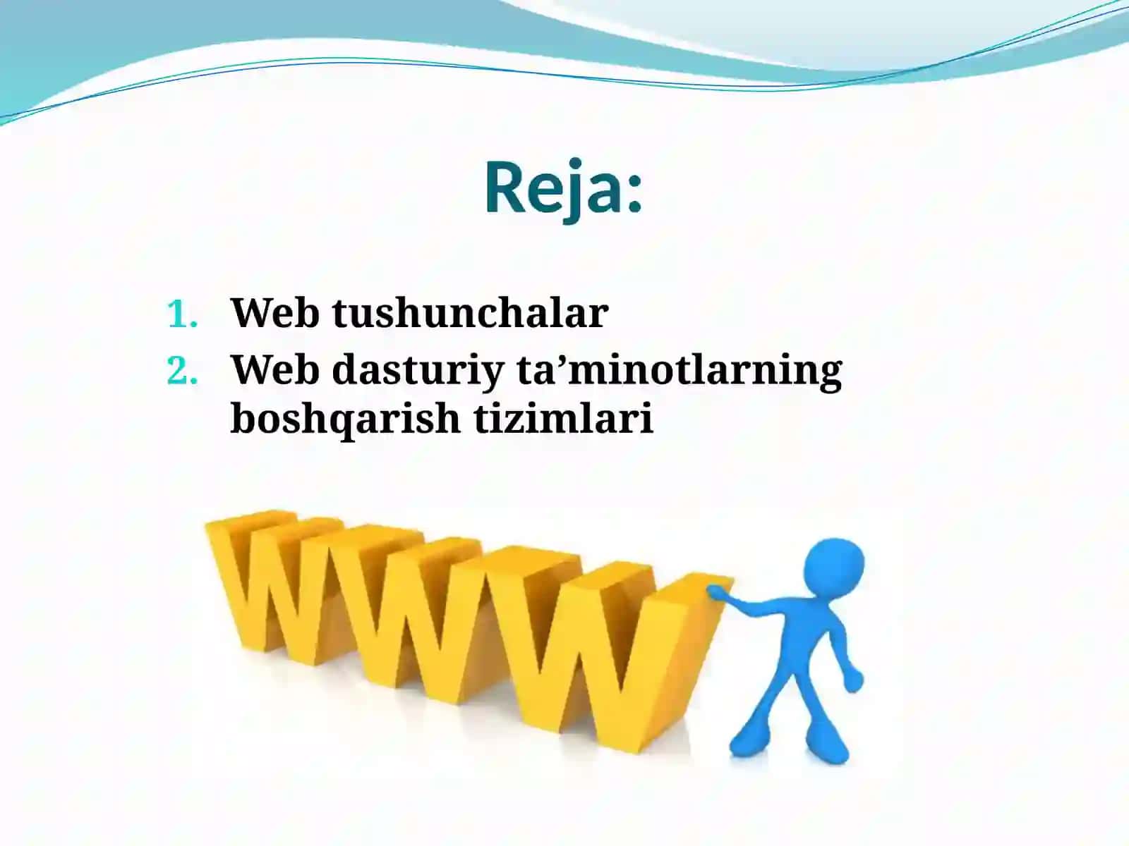 WEB-SAHIFA,WEB-SAYTVA WEB-DIZAYN TUSHUNCHALARI 2