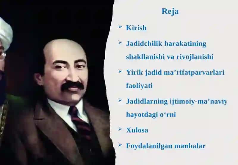 Jadidma’rifatparvarlariningo‘lkaijtimoiy-ma’naviyhayotidatutgano‘rni 2
