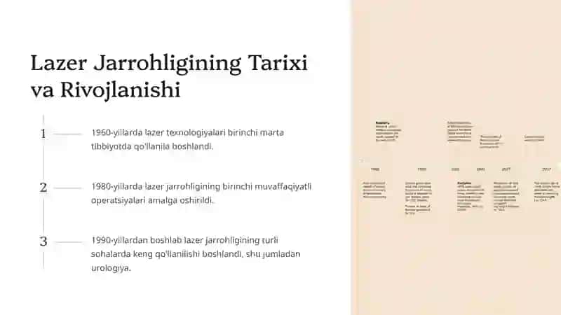 Uroloqiyada Lazer Jarrohligining Afzalliklari 2
