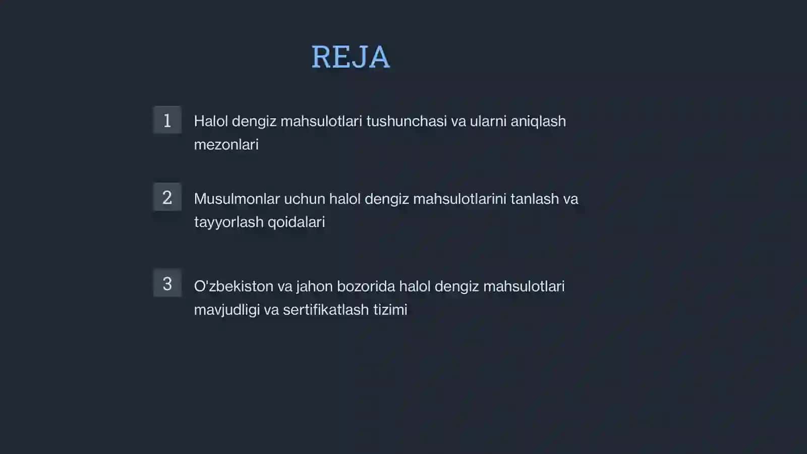 Halol Dengiz Mahsulotlari 2