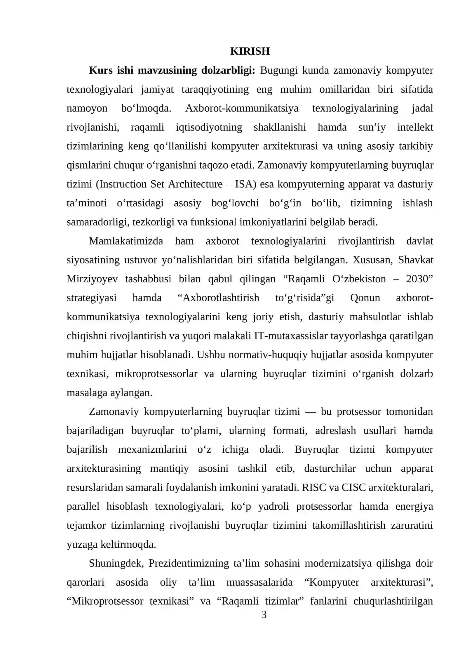 ZAMONAVIY KOMPYUTERLARNING BUYRUQLAR TIZIMI 2