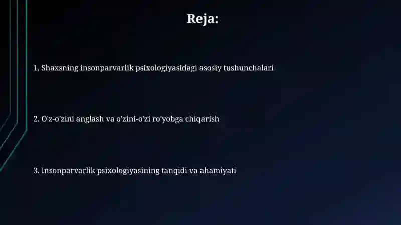 Gumanistik psixologiyada shaxs 2