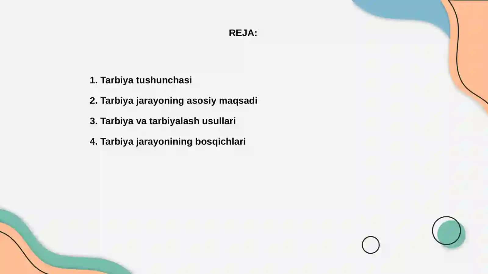 Tarbiya jarayoning mohiyati va mazmuni 2