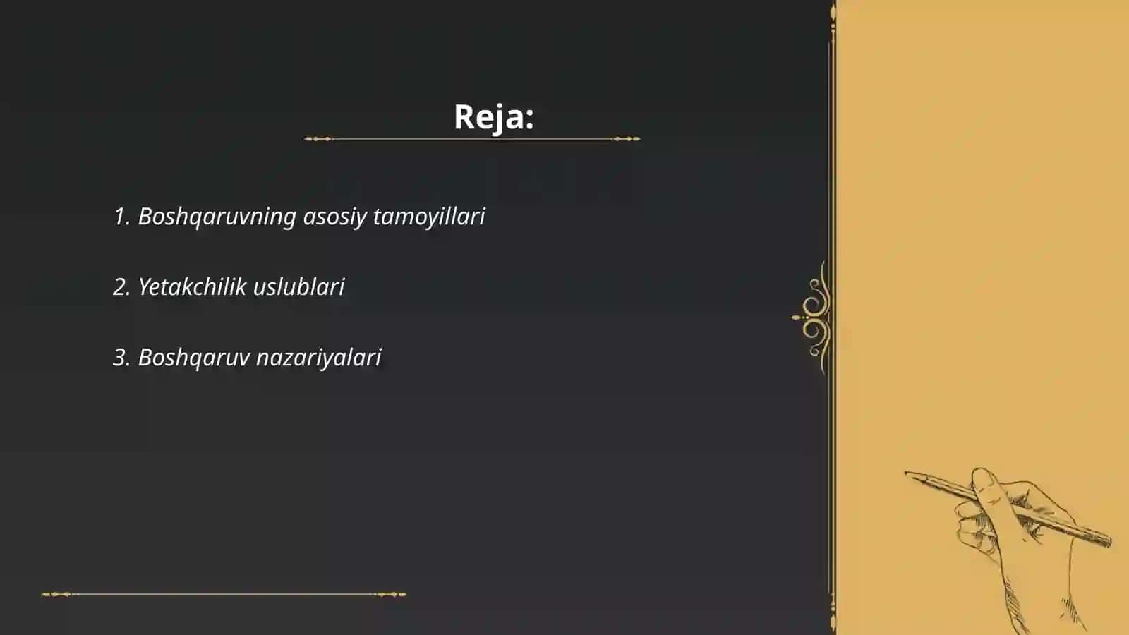 Boshqaruv va yetakchilik 2