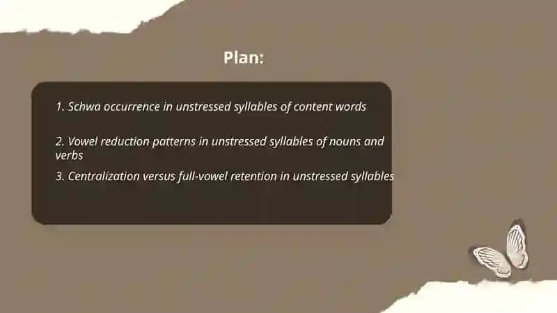 Vowels in Unstressed Syllables 2