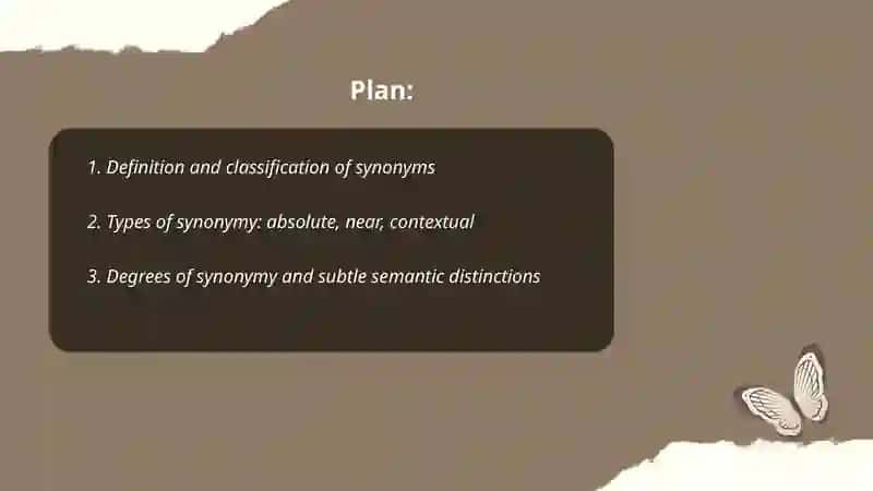 Synonyms and antonyms. Homonyms and their types 2