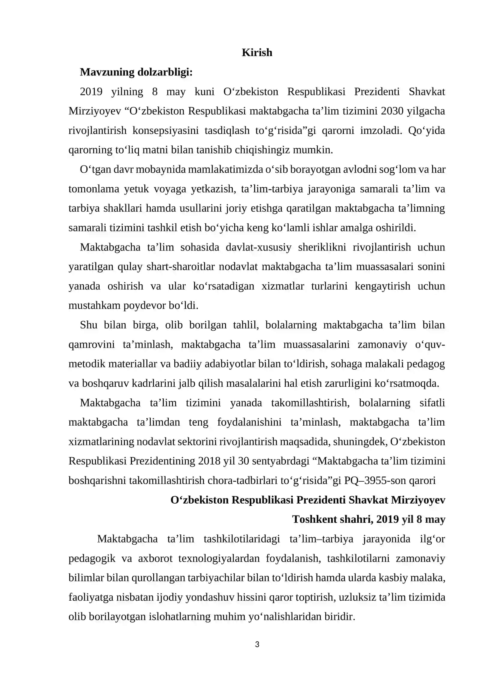 Maktabgacha ta’lim tashkilotlarida ta'lim -tarbiya ishlarini rejalashtirish 2