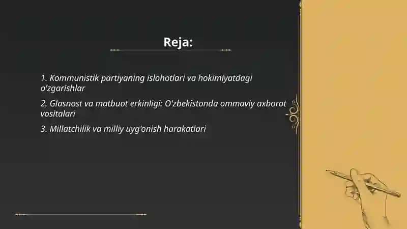 O'zbekistondagi ijtimoiy siyosiy vaziyat 2