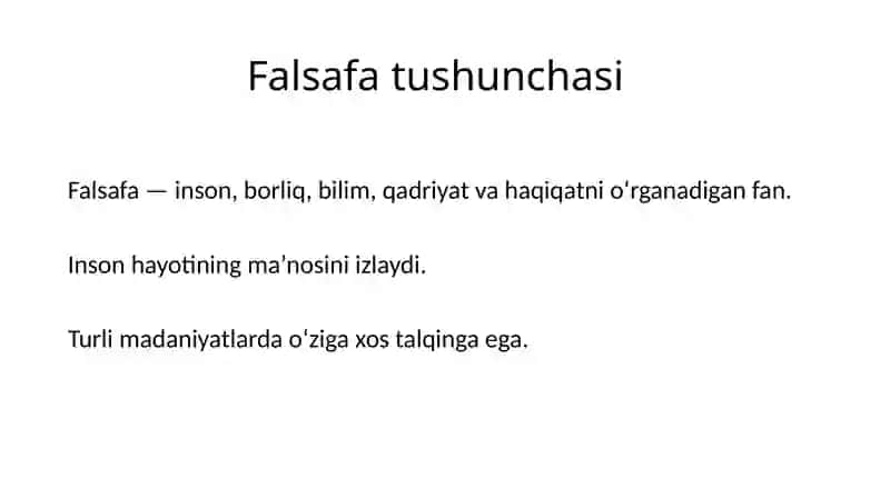 G‘arb va Sharq Falsafasi 2