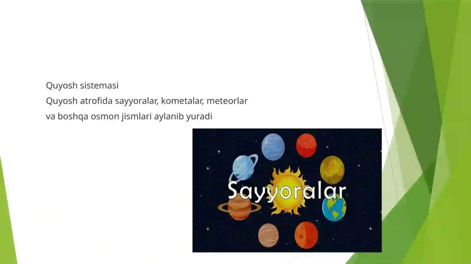 Quyosh sistemasi 2
