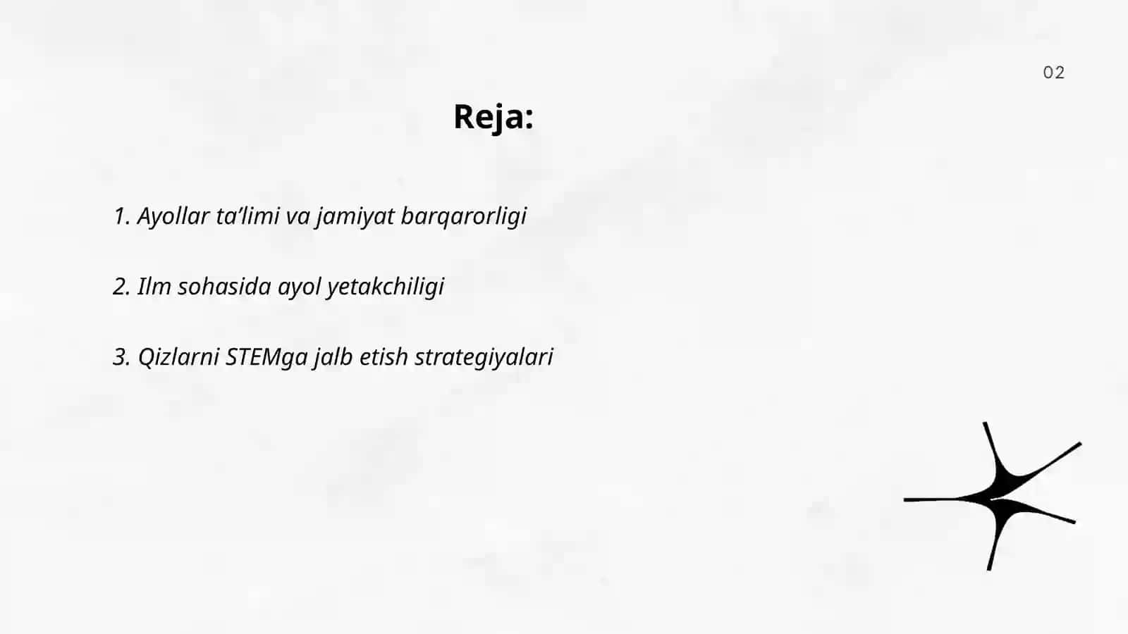 Ilm va ayol: barqaror jamiyat sari 2