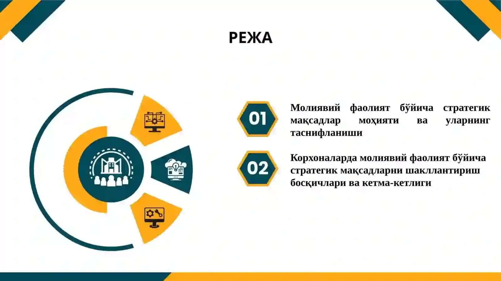 Молиявий менежментнинг инструментлари 2
