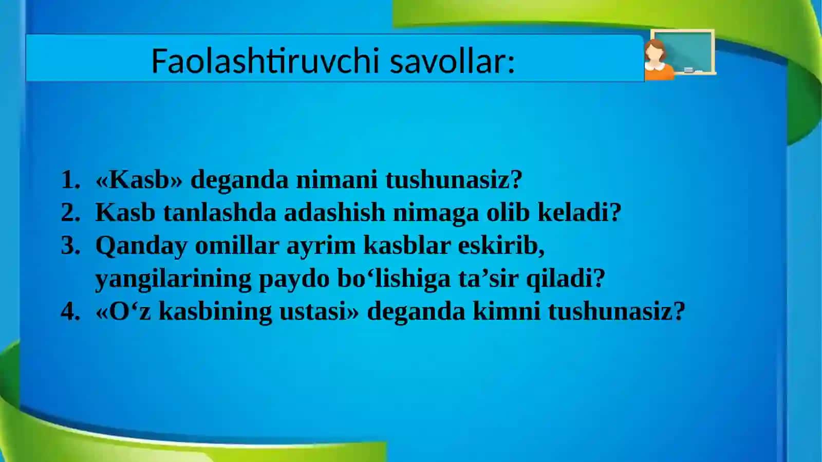 9-Sinf Tarbiya 25-Mavzu 2
