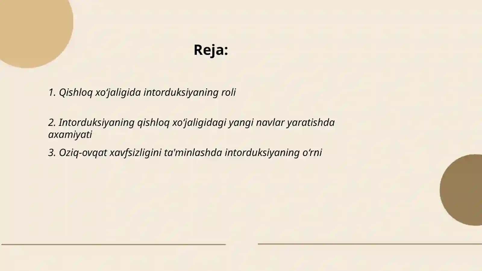 Intorduksiyaning qishloq xo‘jaligidagi axamiyati 2