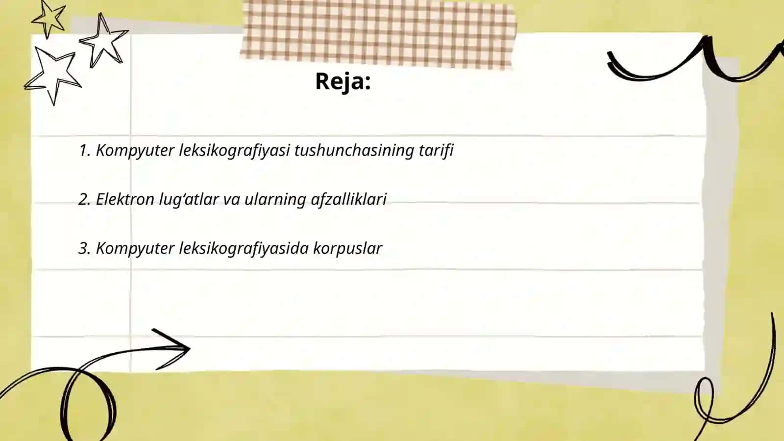 Kompyuter leksikografiyasi 2