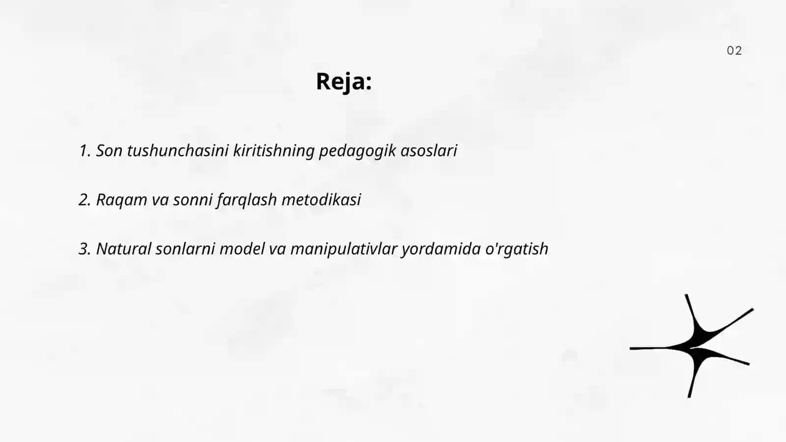 Son tushunchasini oʻqitish metodikasi 2