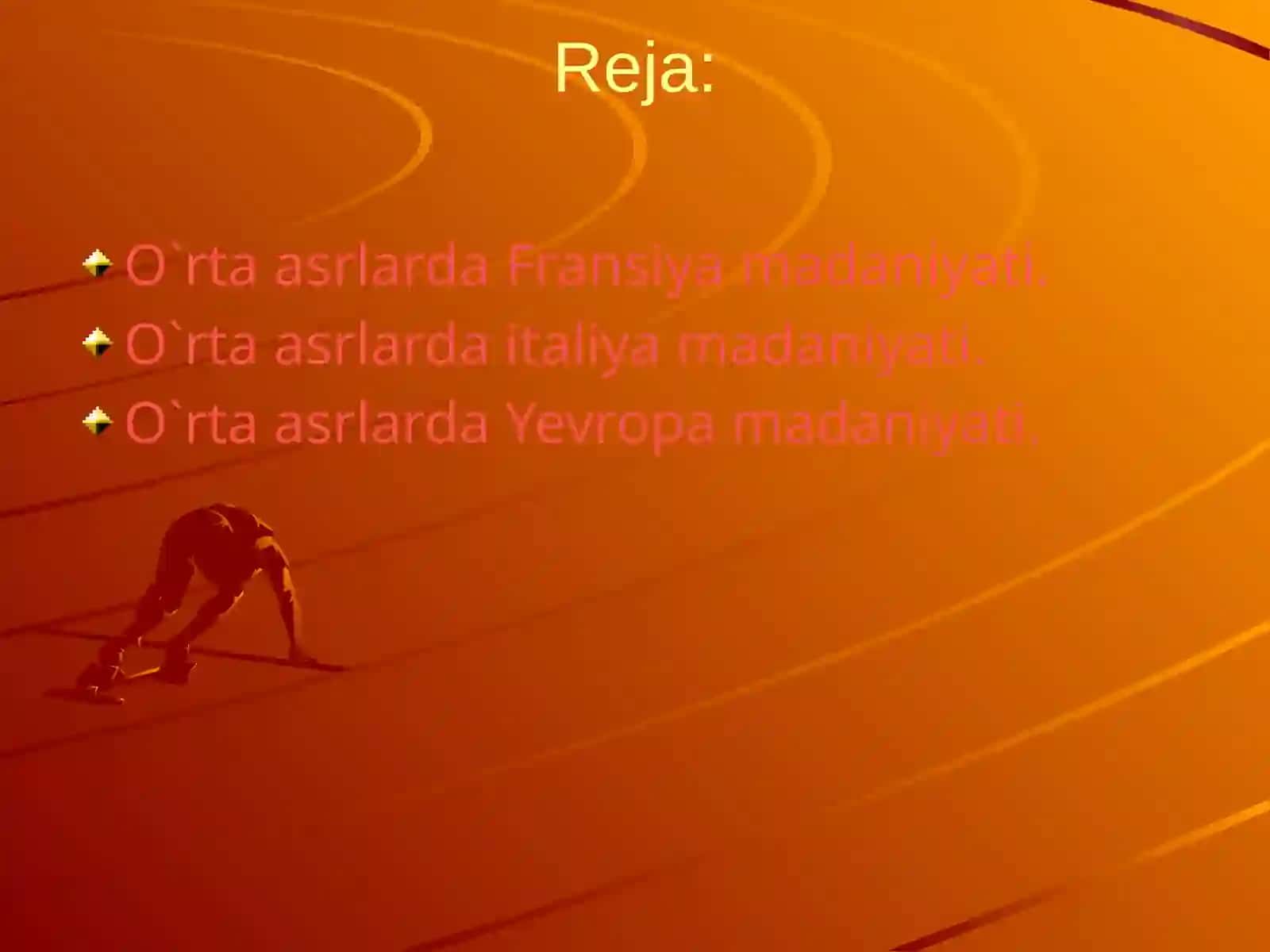 G`arbiy Yevropa Xalqlarimadaniyati 2