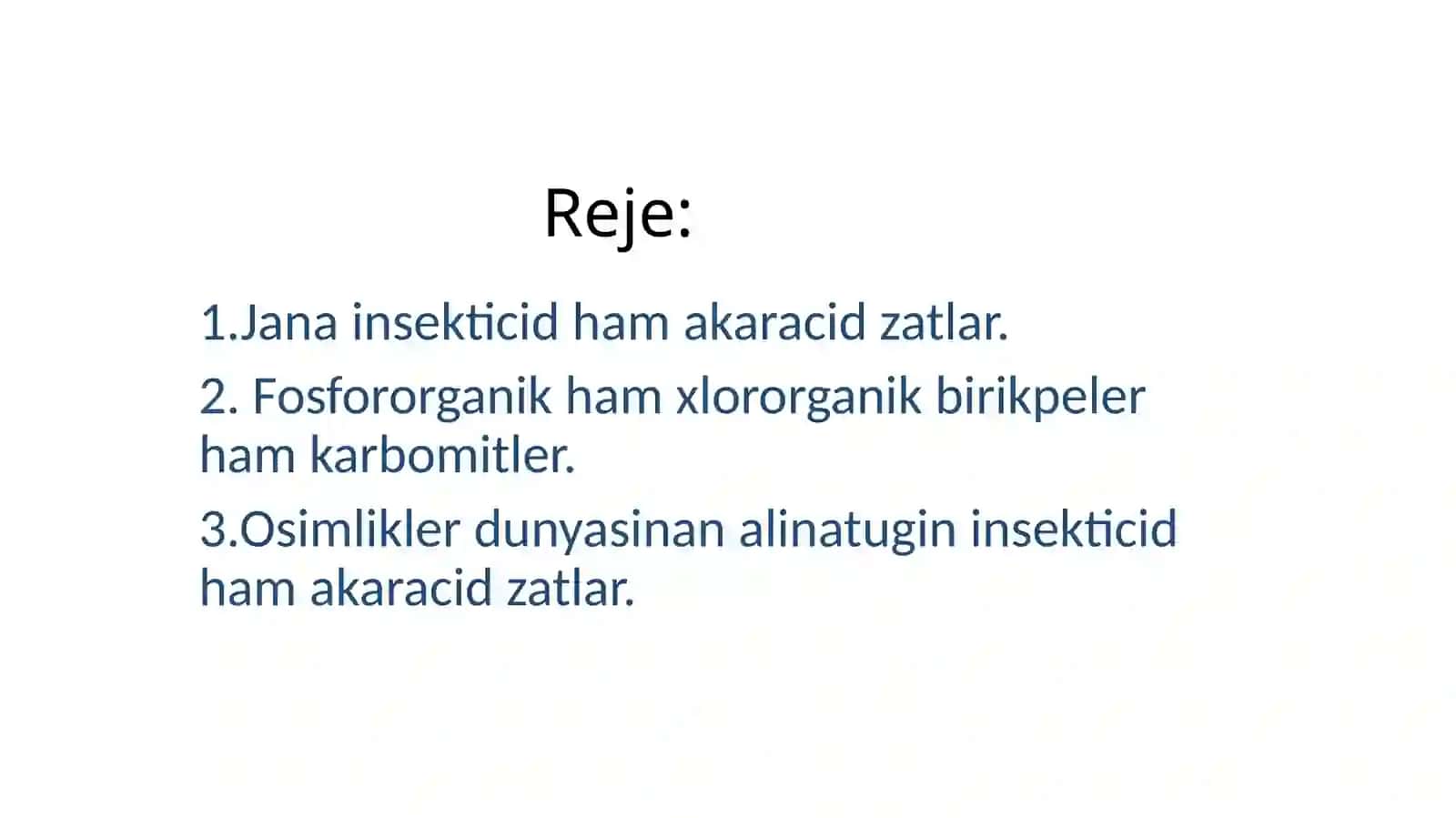 Jañainsektecid ham akaracid zatlar 2