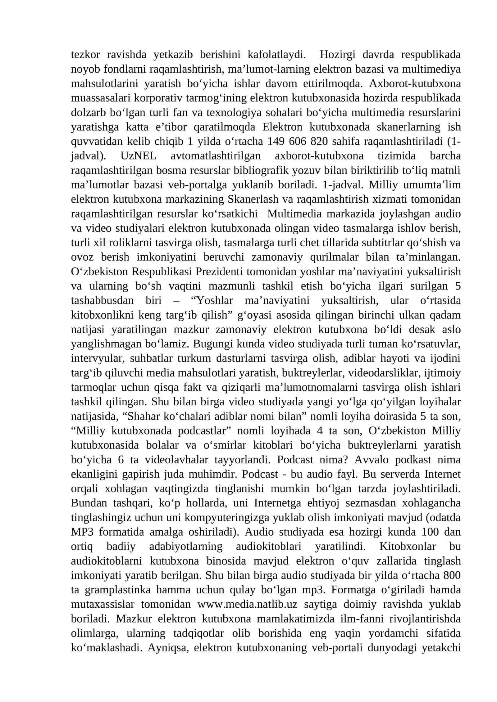 Zamonaviy Kutubxonachilik Sohasi 2