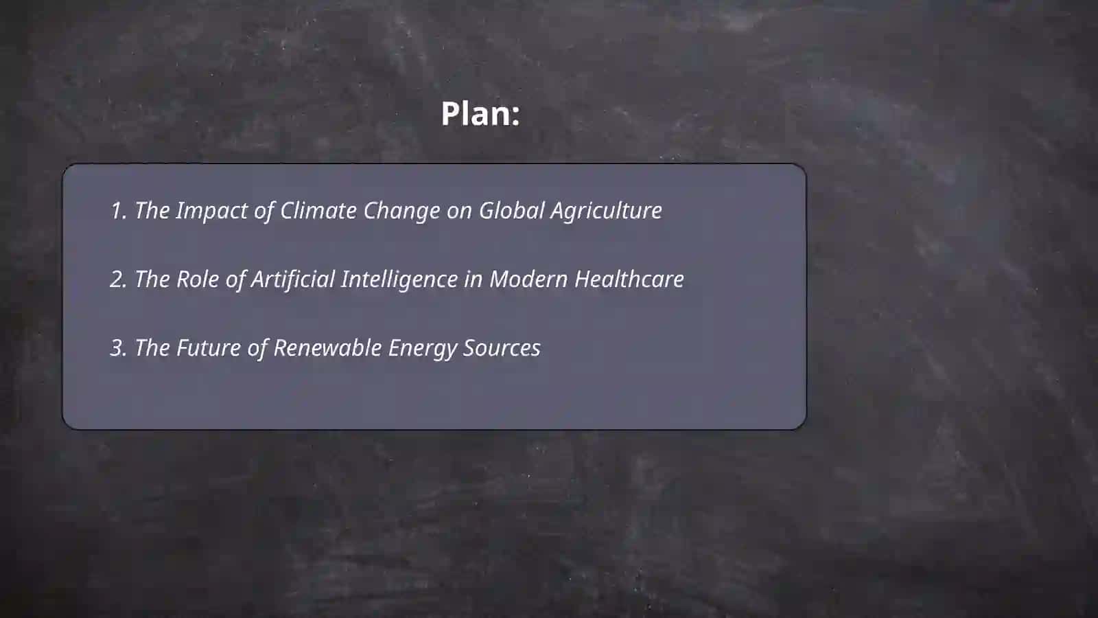 The Impact of Climate Change on Global Agriculture 2