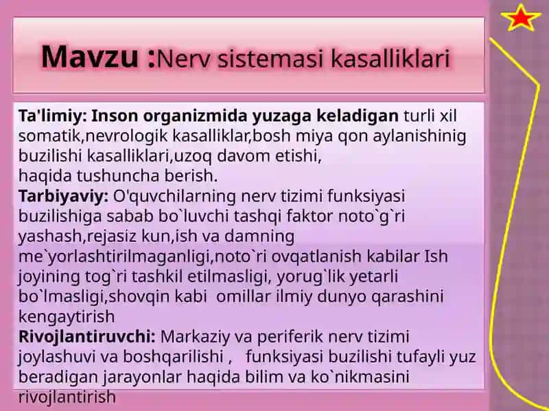 Nerv sistemasi kasalliklari 2