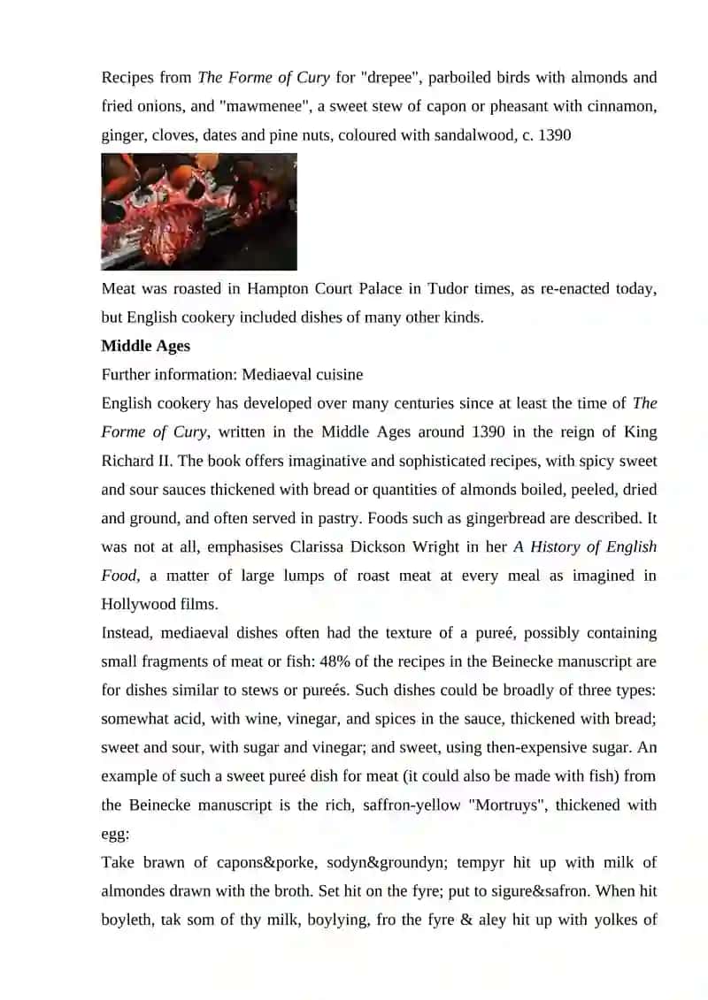 NATIONAL ENGLISH MEALS 2