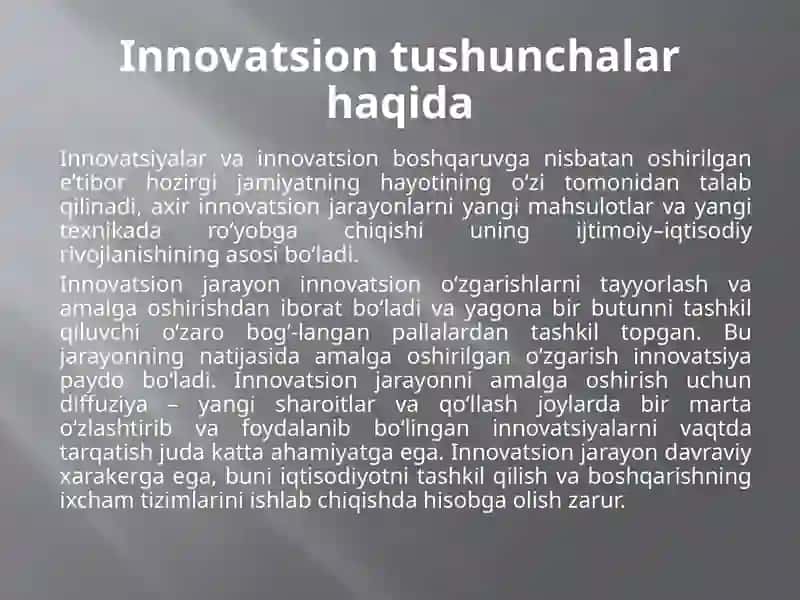 Innovatsionmenejment 2