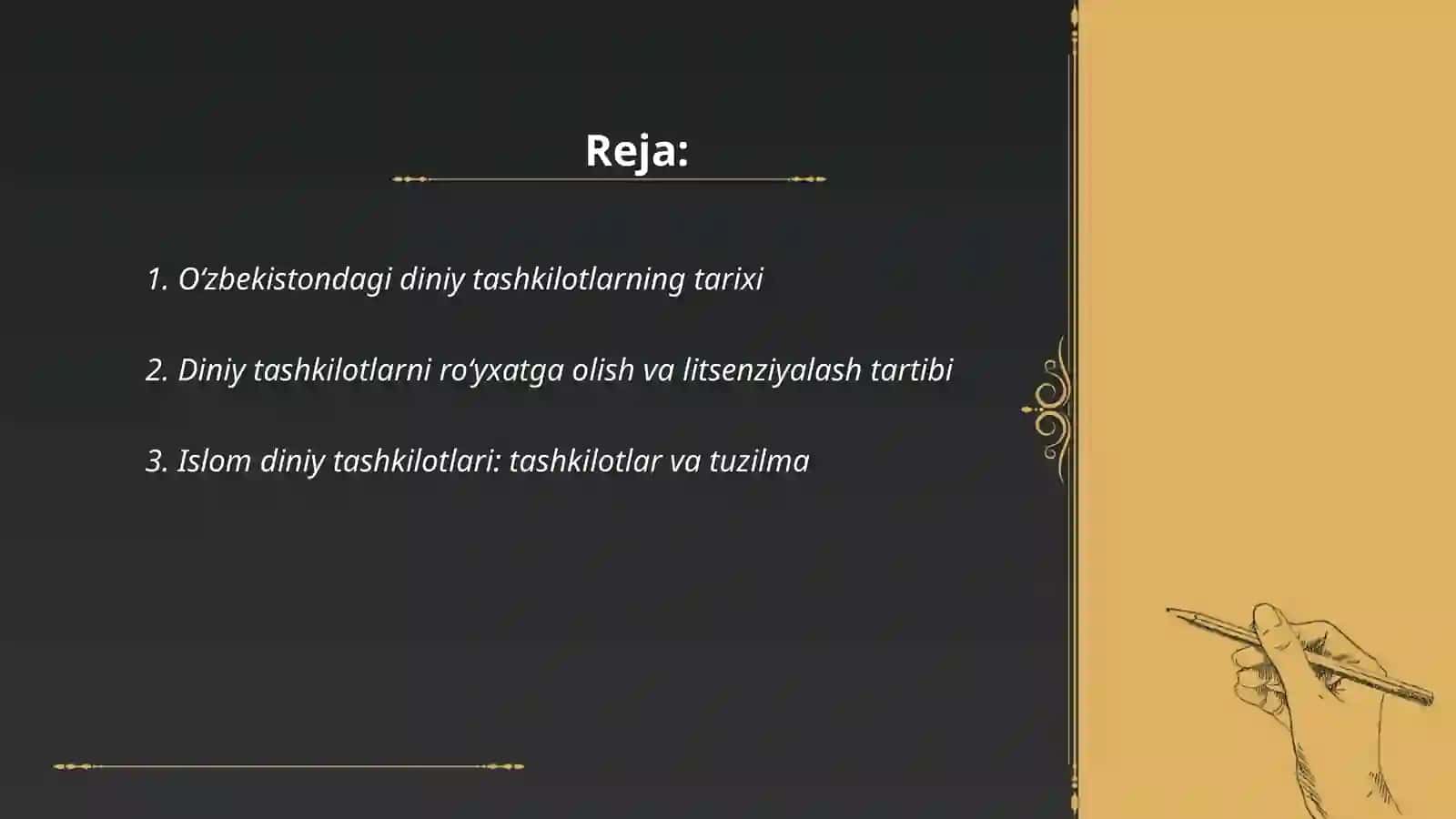 Oʻzbekistondagi diniy tashkilotlar 2