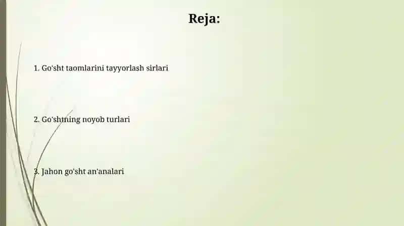 Go'sht delekateslari 2