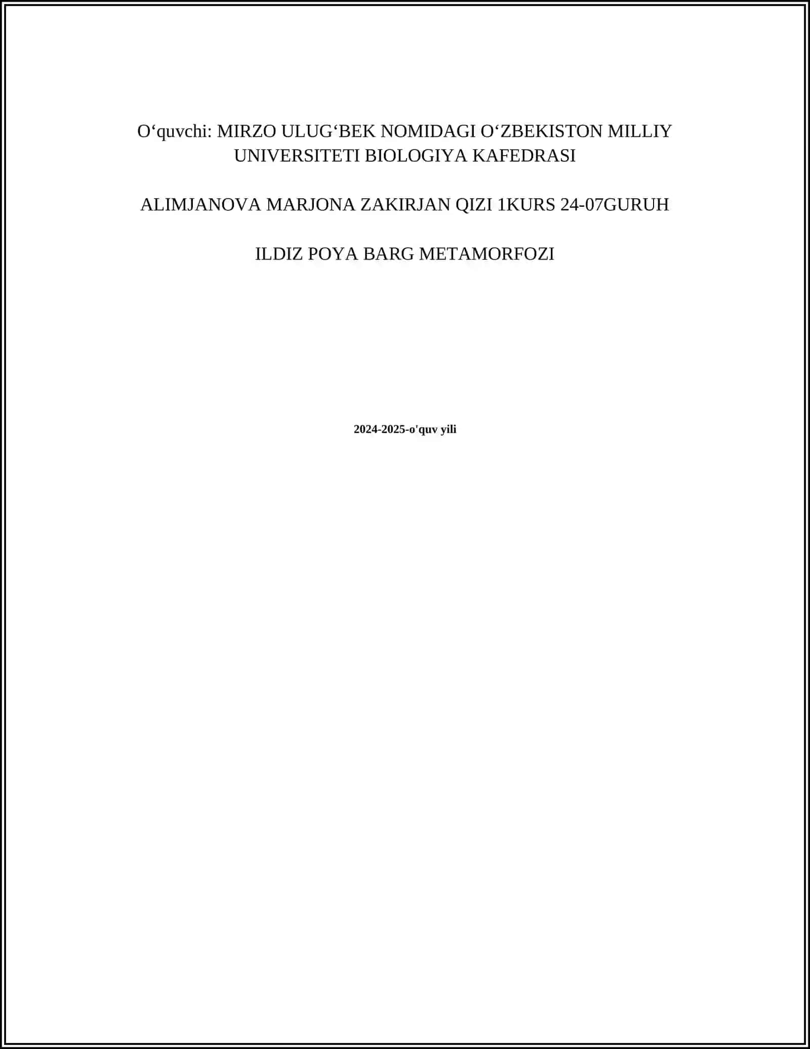 Ildiz metamorfikasi 2