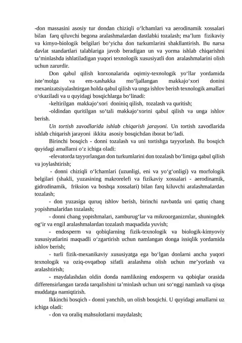 Donni qayta ishlash mashinalari 2