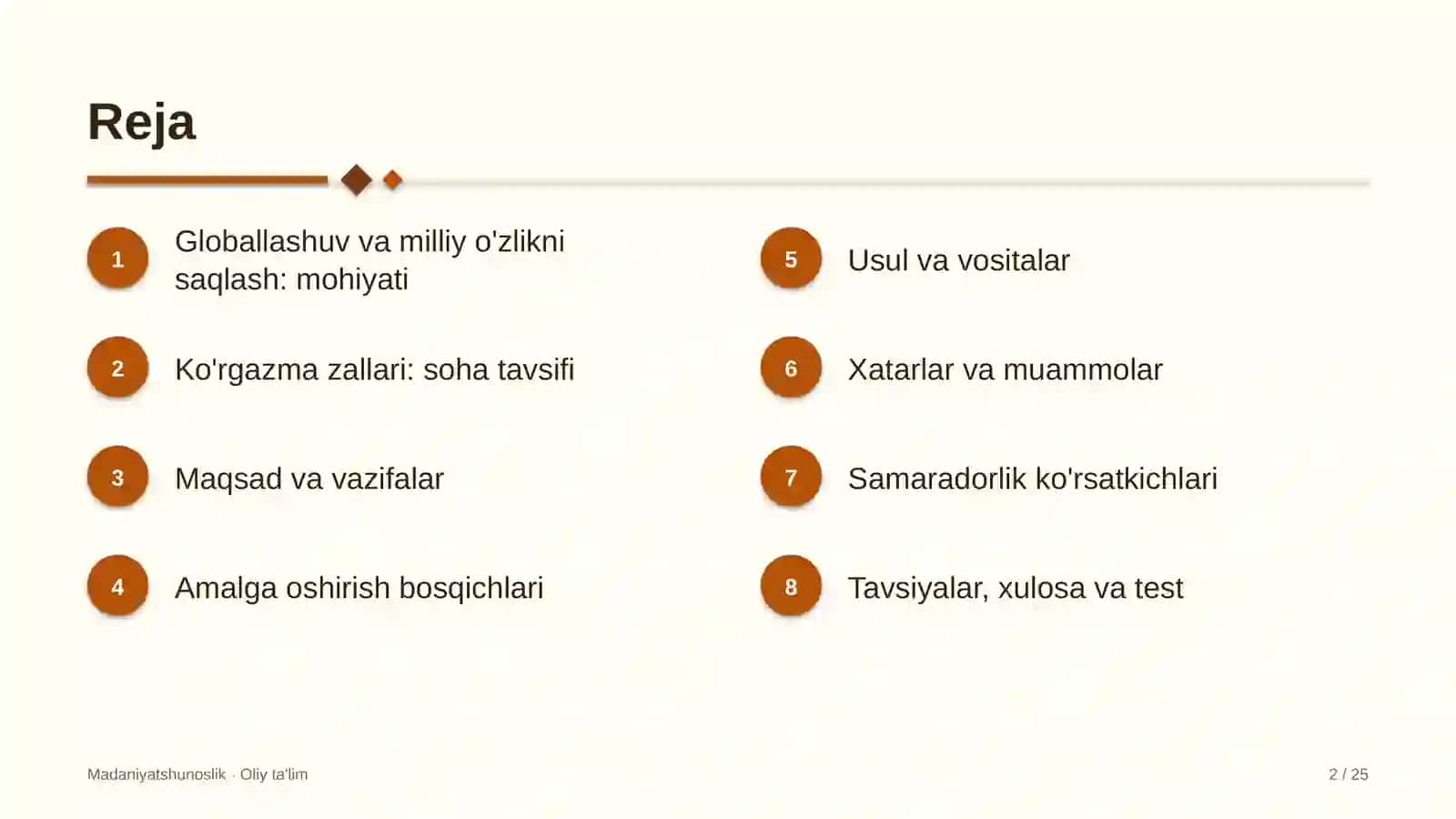 Ko'rgazma zallarida globallashuv sharoitida milliy o'zlikni saqlash 2