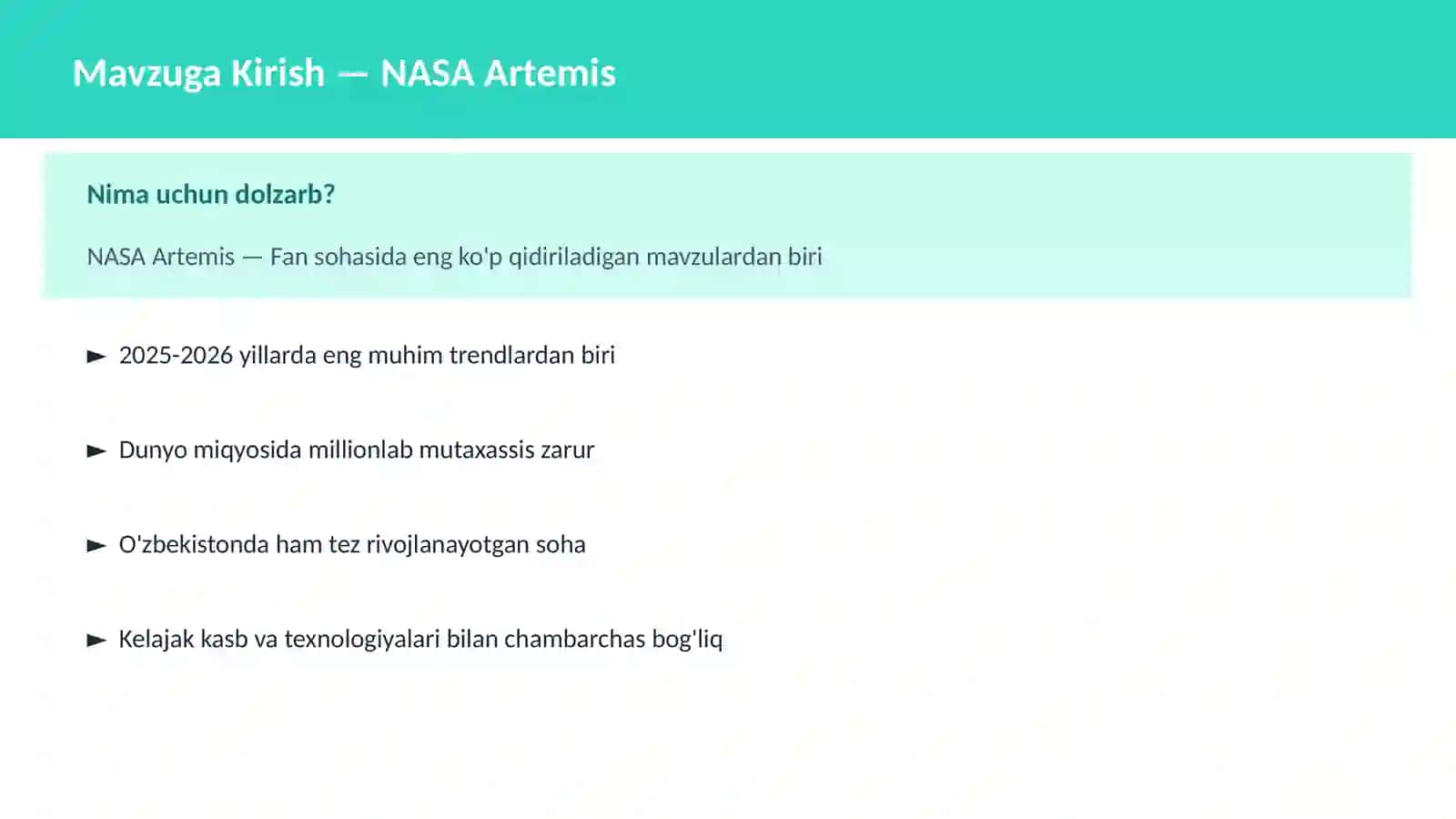 NASA Artemis 2