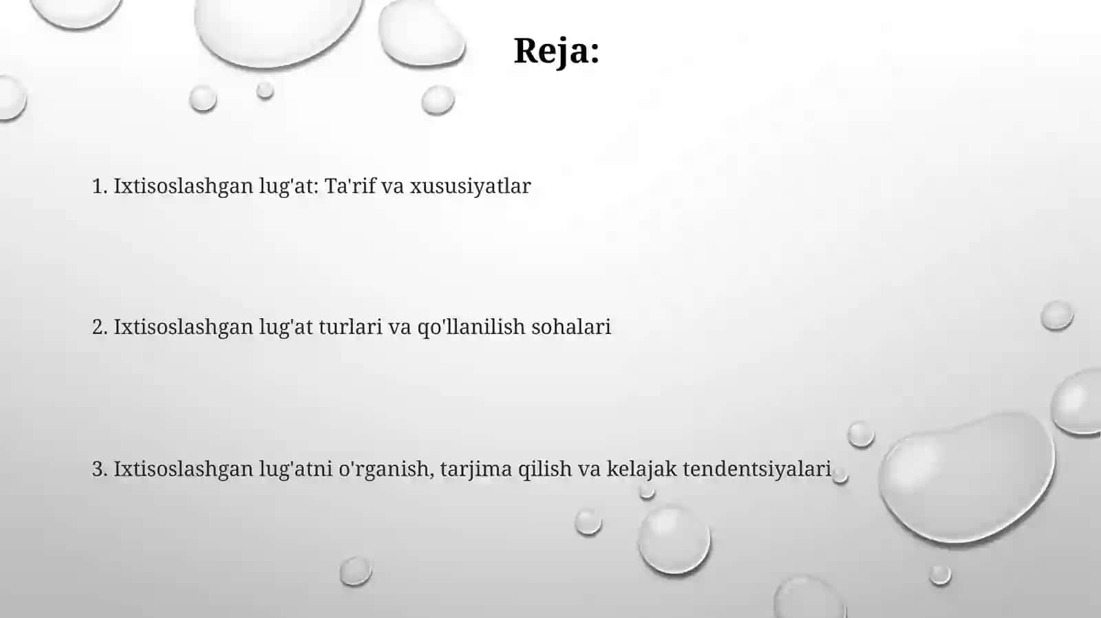 Maxsus leksik boyliklar 2