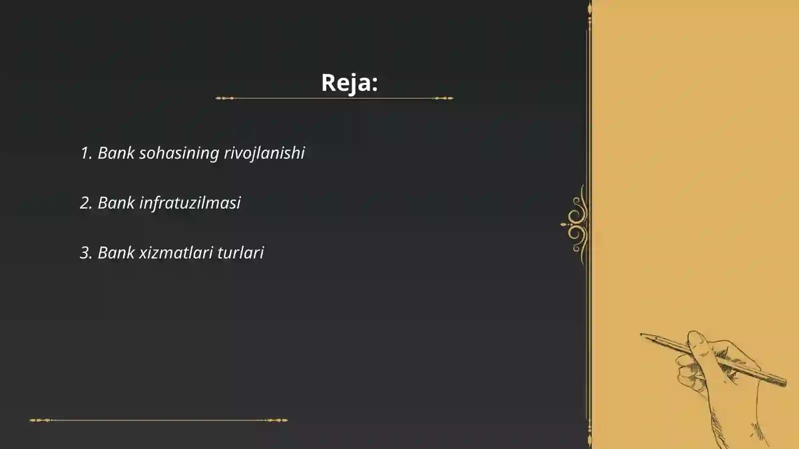 Bank siri toʻgʻrisida 2
