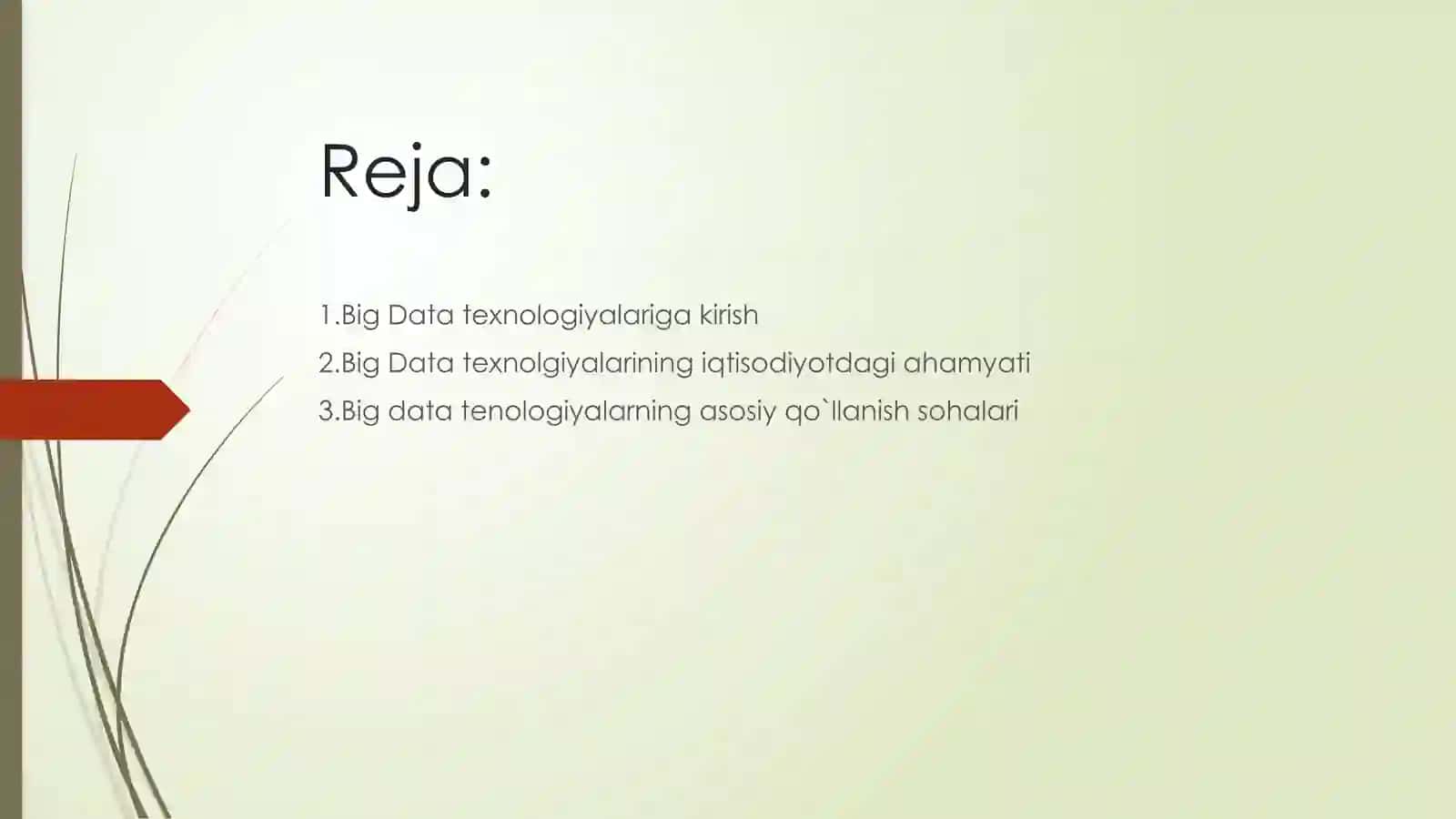 Big Data texnologiyalari 2