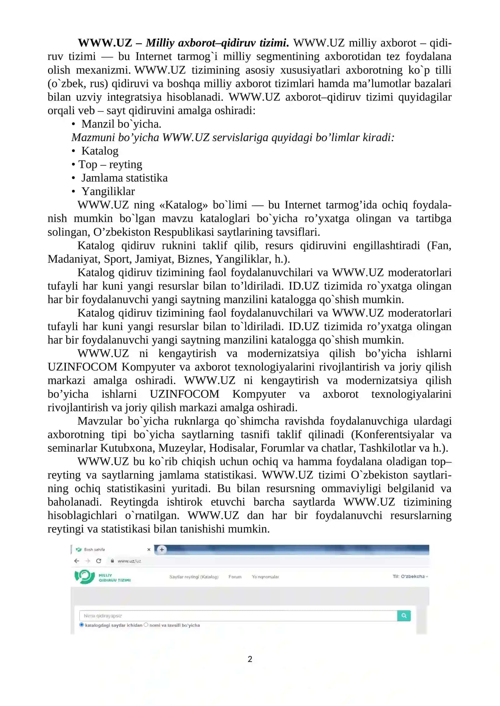 Intellektual boshqaruv tizimlari. Sun’iy intellekt. Internet qidiruv tizimlari. Tarjimon dasturlari bilan ishlash 2
