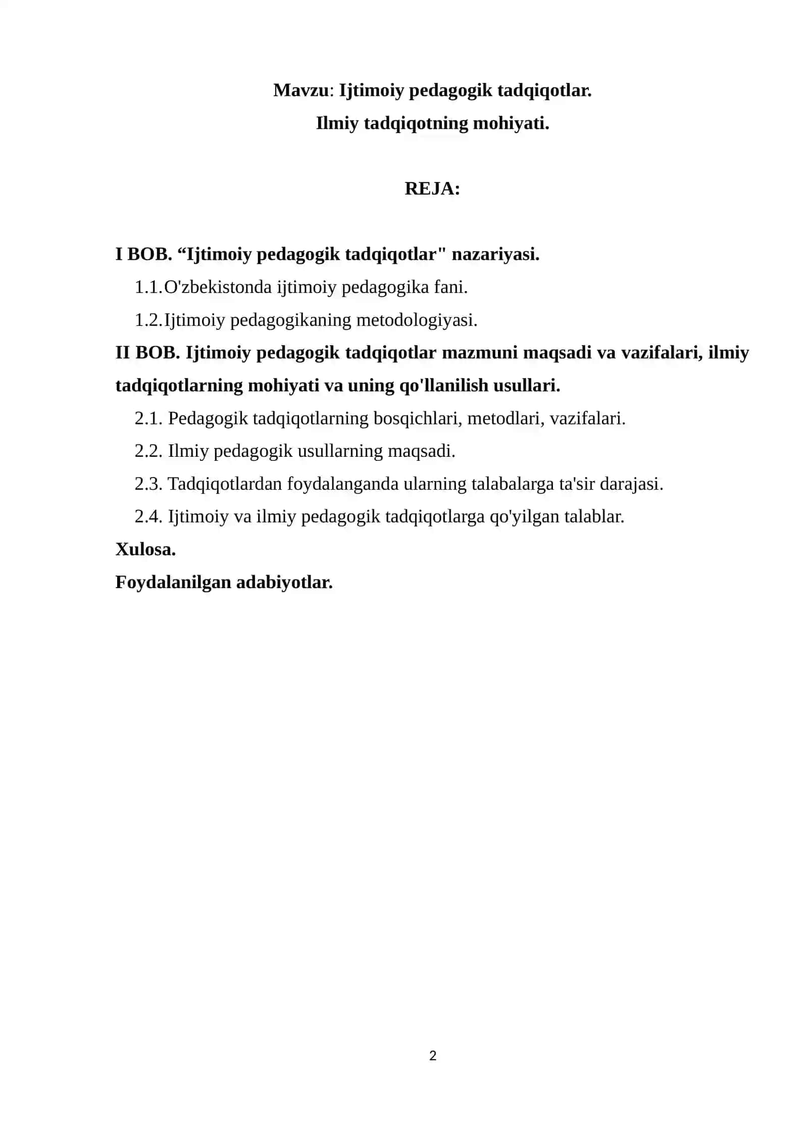 Ijtimoiy-pedagogik tadqiqotlar 2