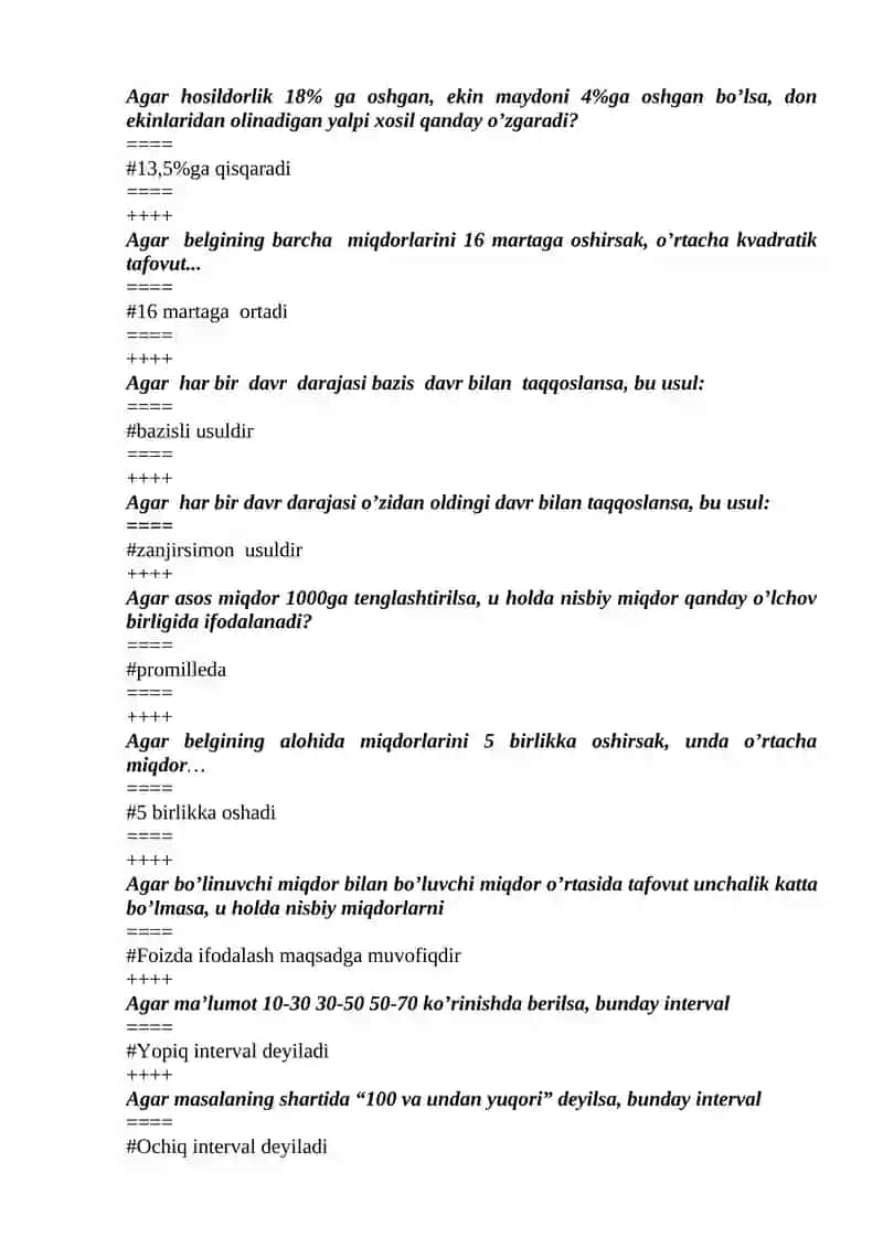 Fexner koeffitsientini aniqlash 2