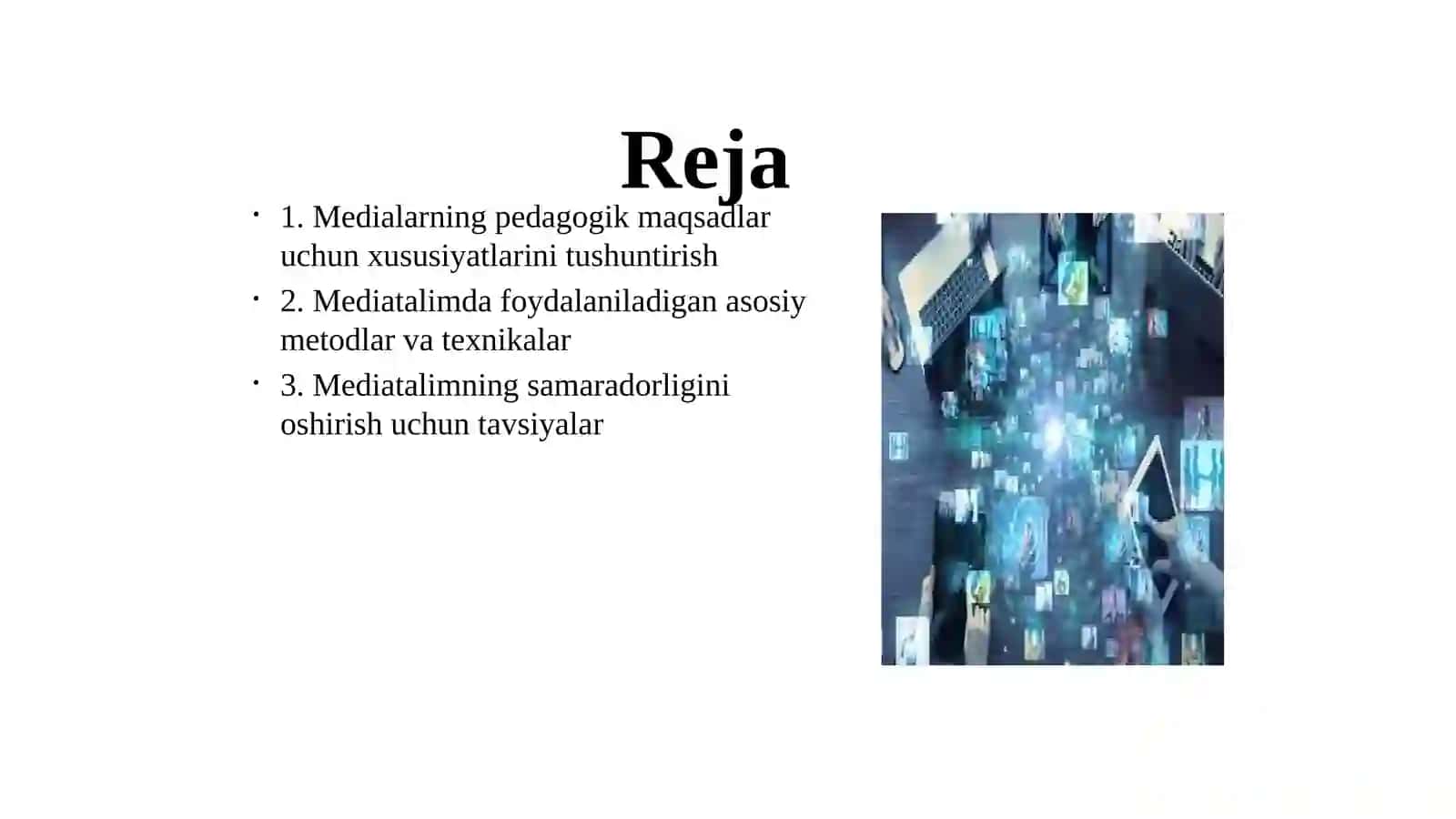 Pedagogik mediatalim xususiyatlari 2