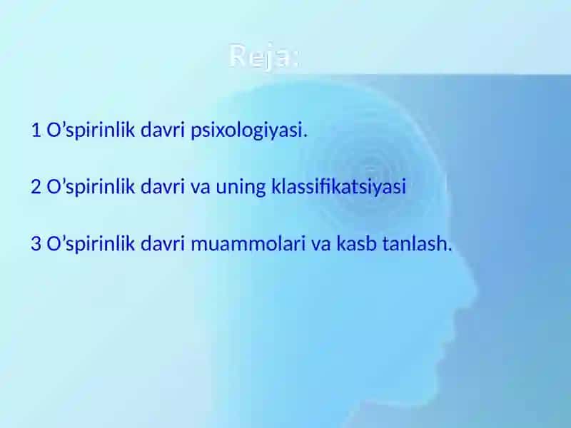 O’spirinlikdavrining o’ziga xosusiyatlari 2