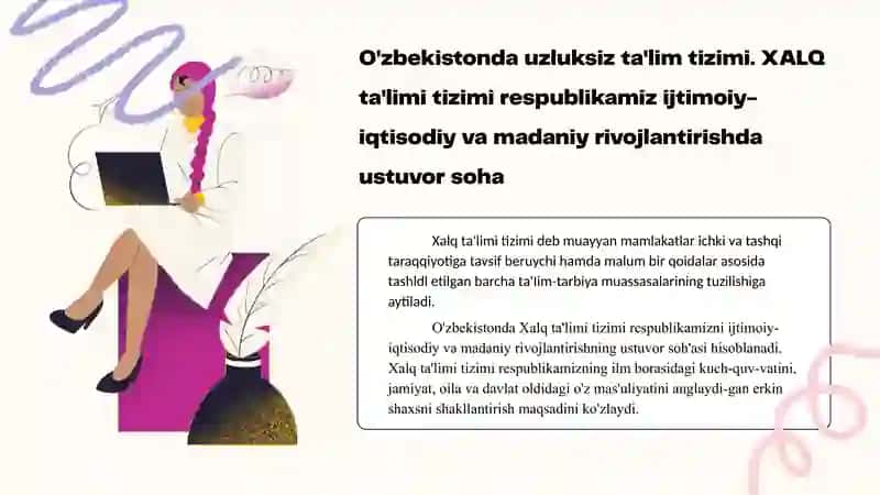 O‘zbekiston respublikasining taʼlim tizimidagi oʻzgarishlar 2
