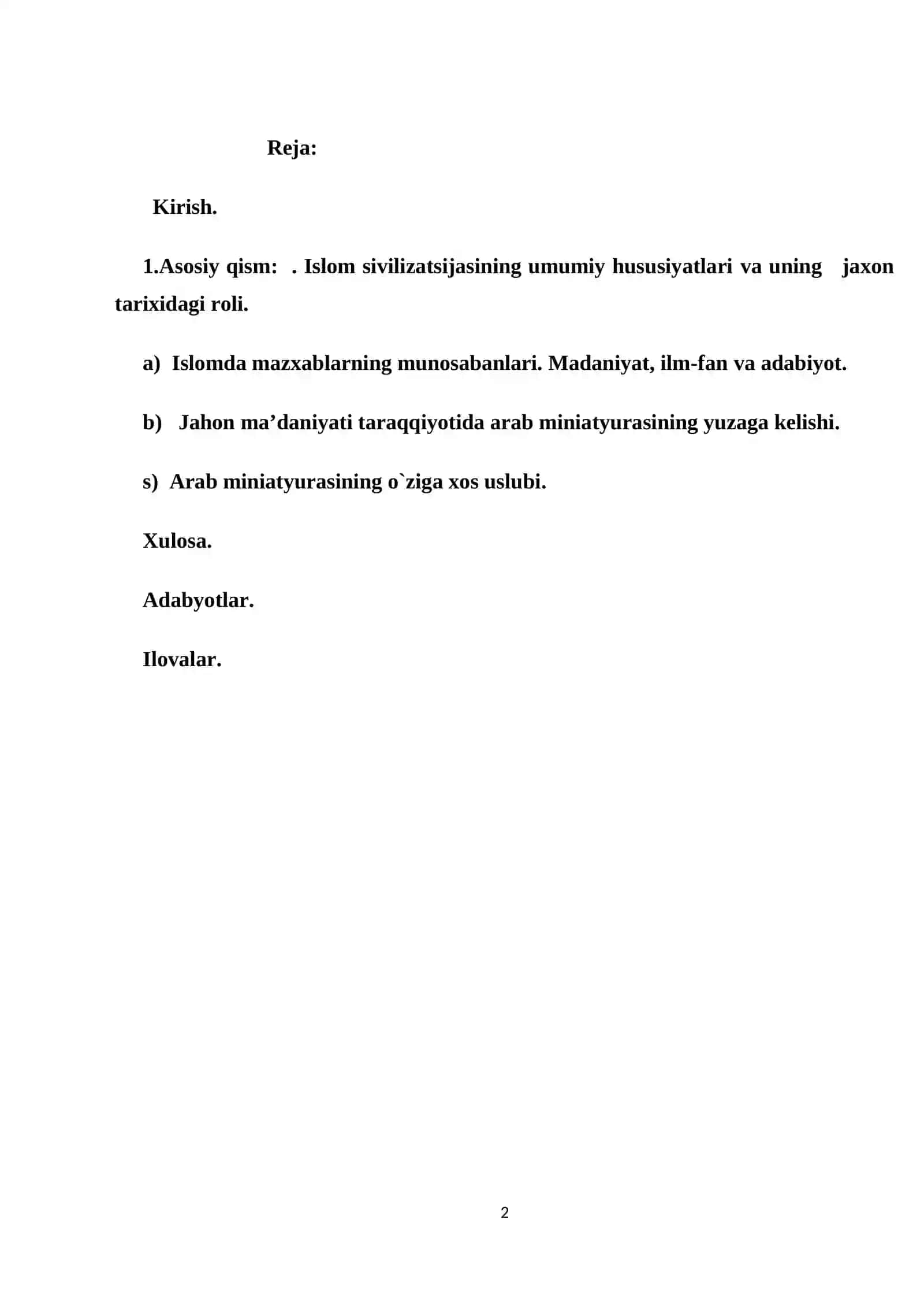 Arab xalifaligi madaniyati 2