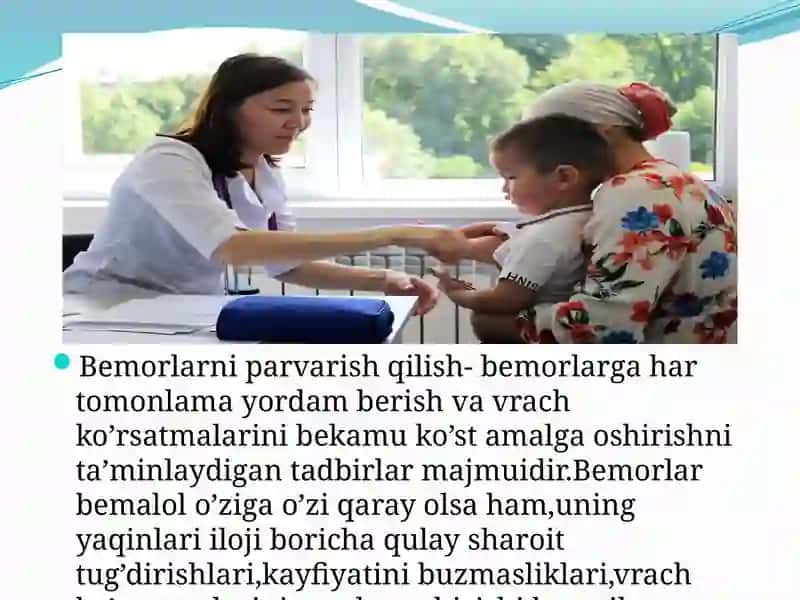 Xirurgik bemorlarni kuzatish va davolash muolajalari 2