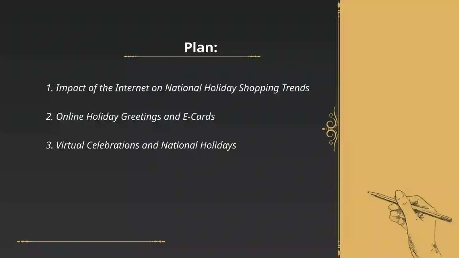 The role of internet in our life national Holidays 2