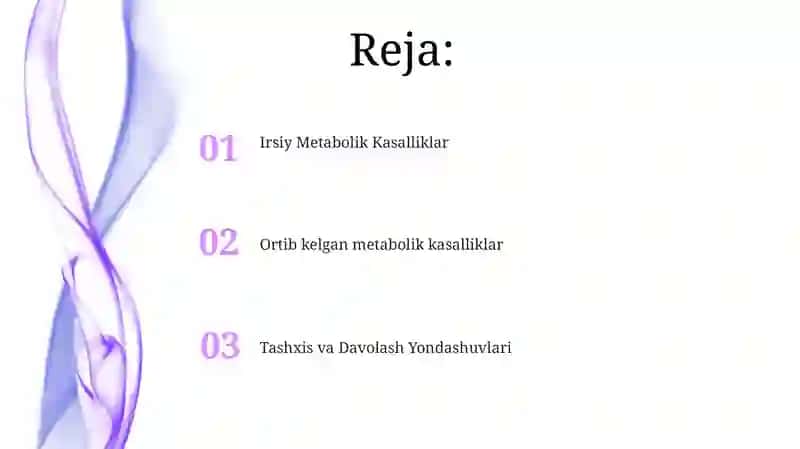 Oqsil almashinuvi buzilishlari 2
